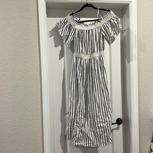 Violet Weekend midi striped dress size L